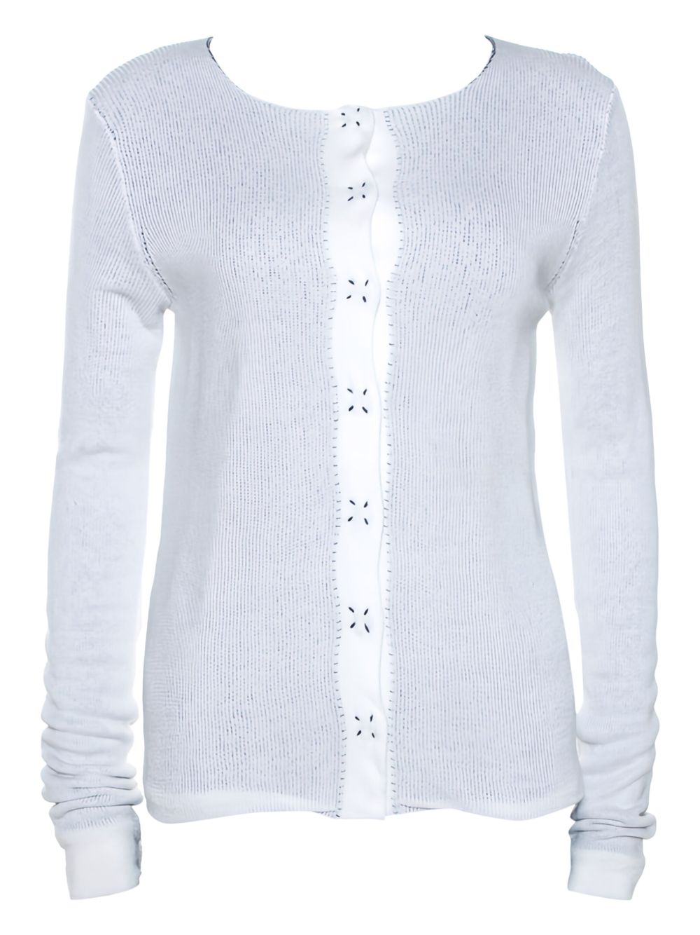 Wool cardigan - White