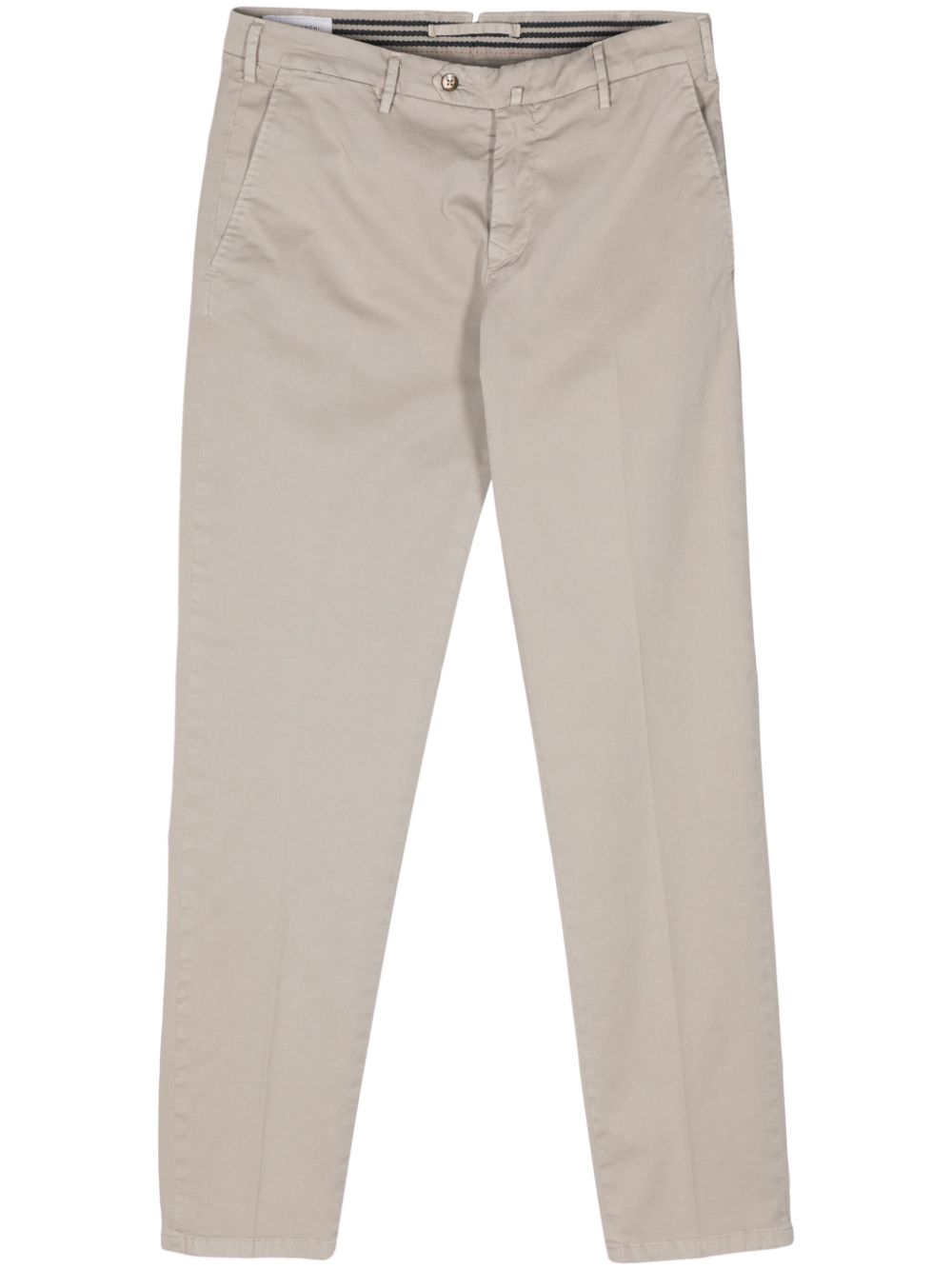 Cotton chino trousers - Neutrals