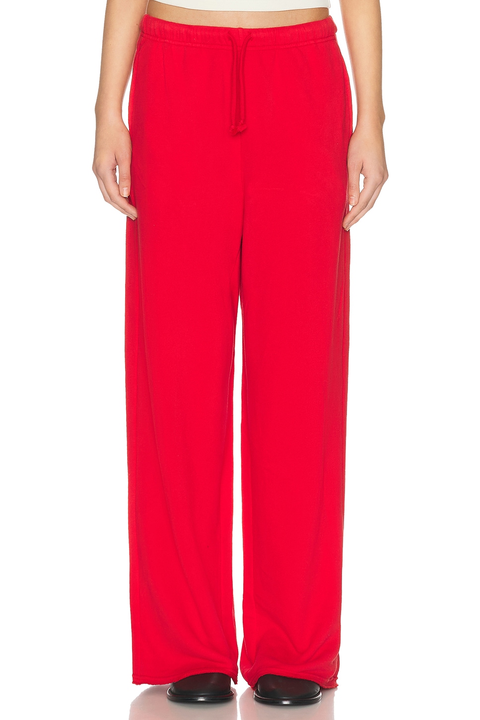 American Vintage Atubay Sweatpant in Tomate - Red. L also in M