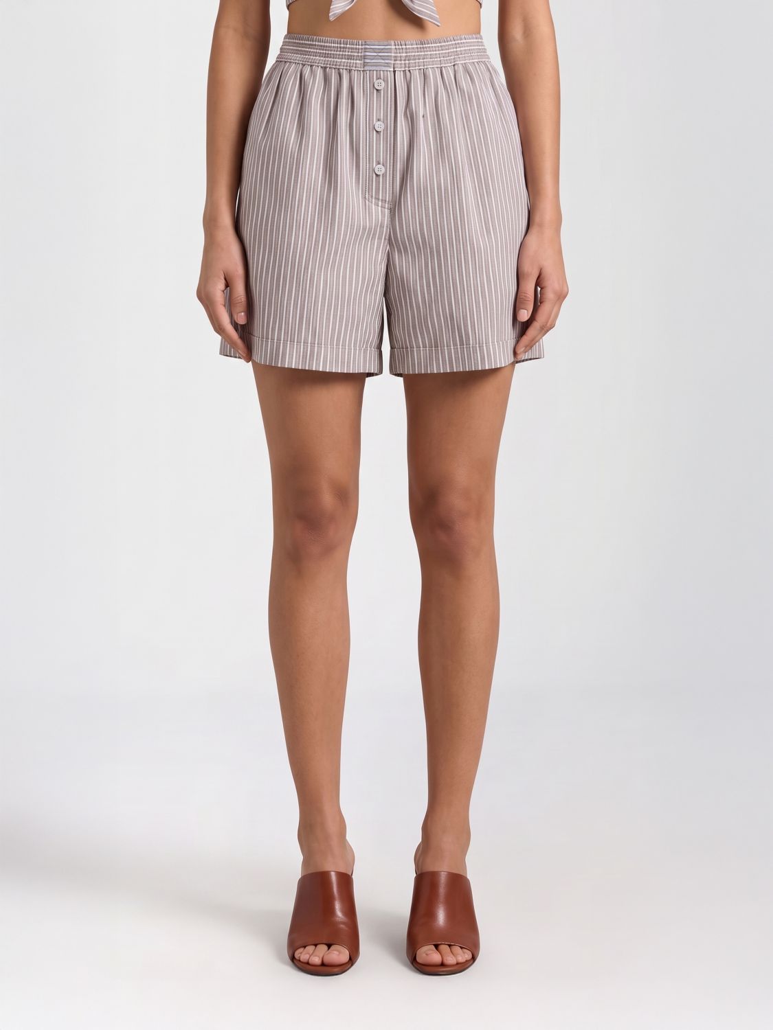 Shorts Woman color White