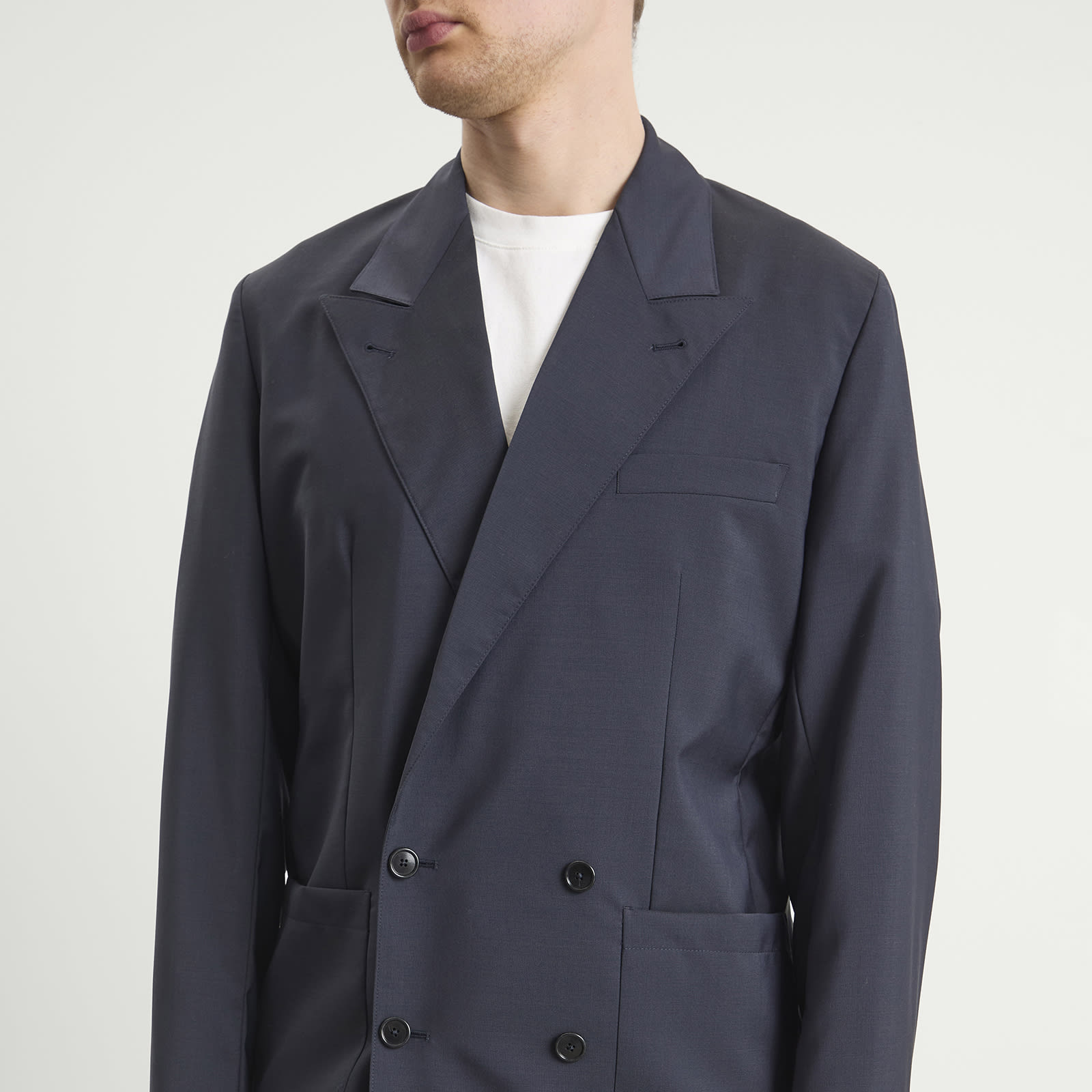 Men's Kirk Unstructured Blazer in Midnight