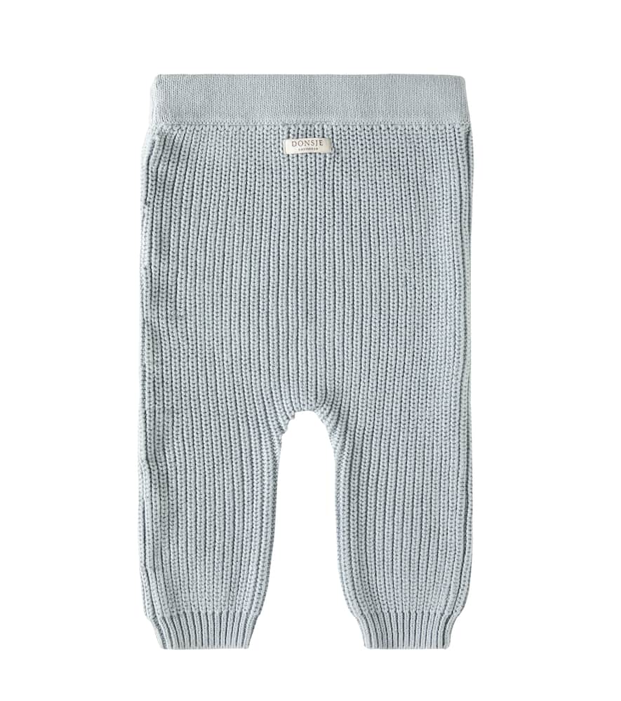 Donsje Baby Luca ribbed-knit cotton sweatpants