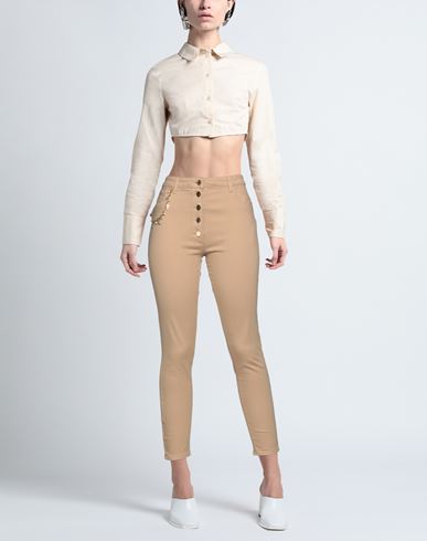 Woman Denim pants Camel