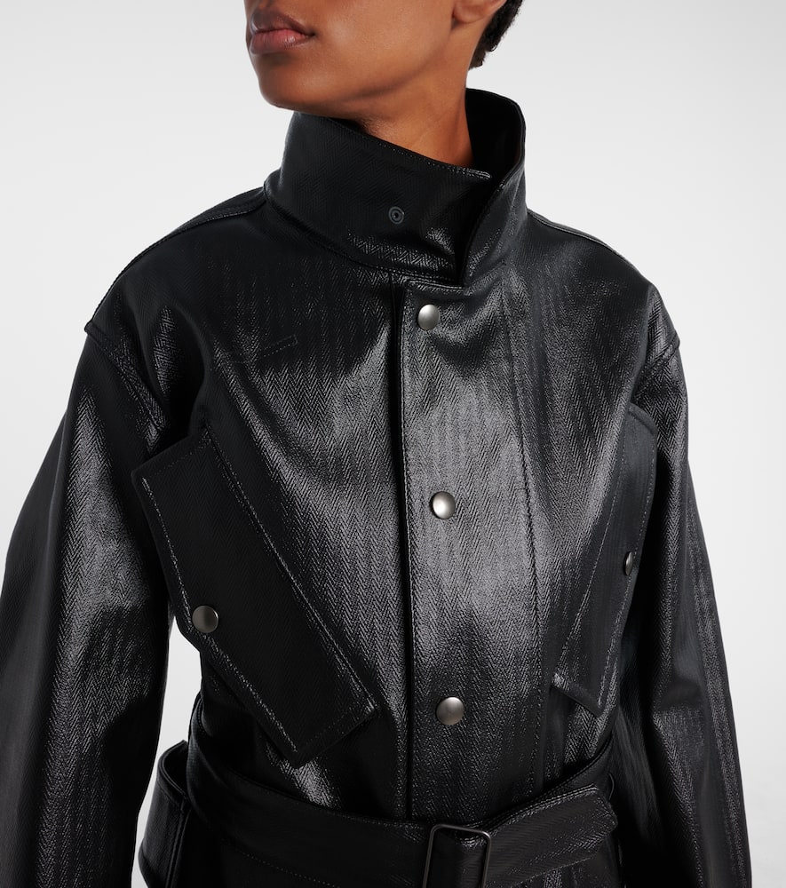 Herringbone cotton jacket