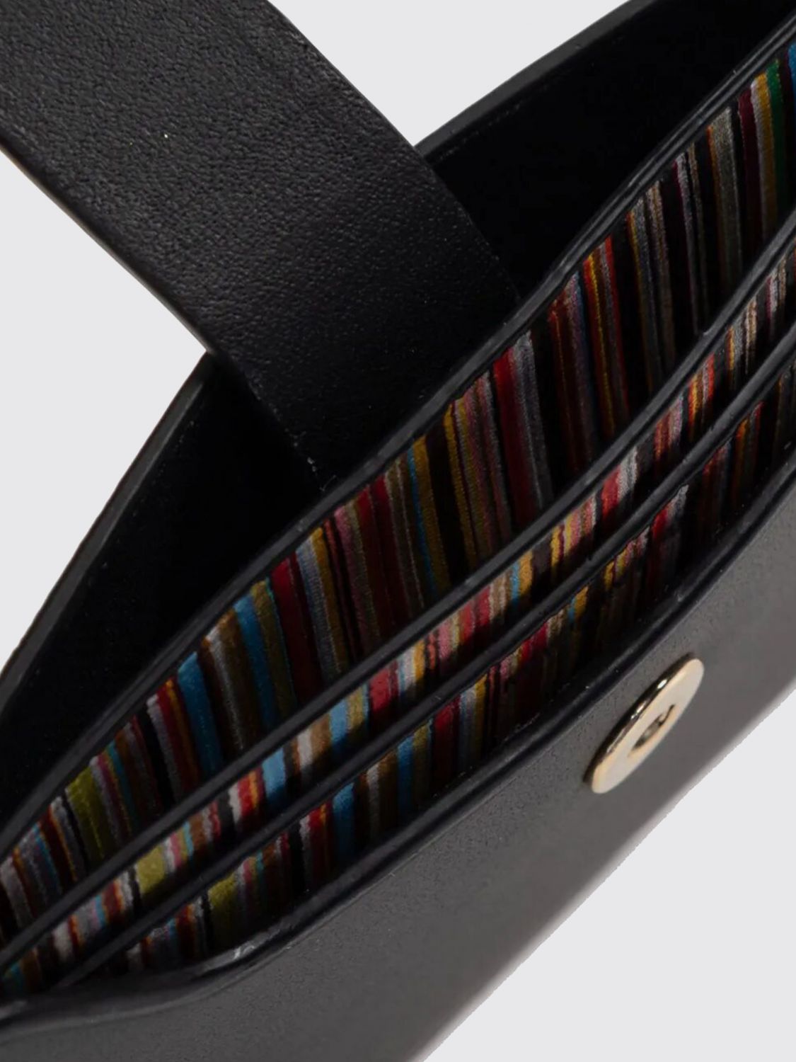 Leather cardholder - Black