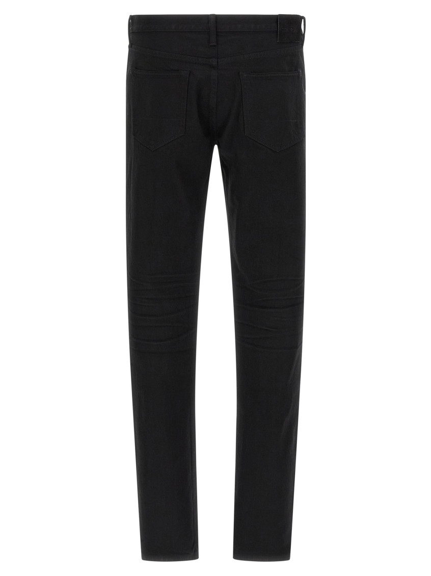 Straight Leg Jeans Black