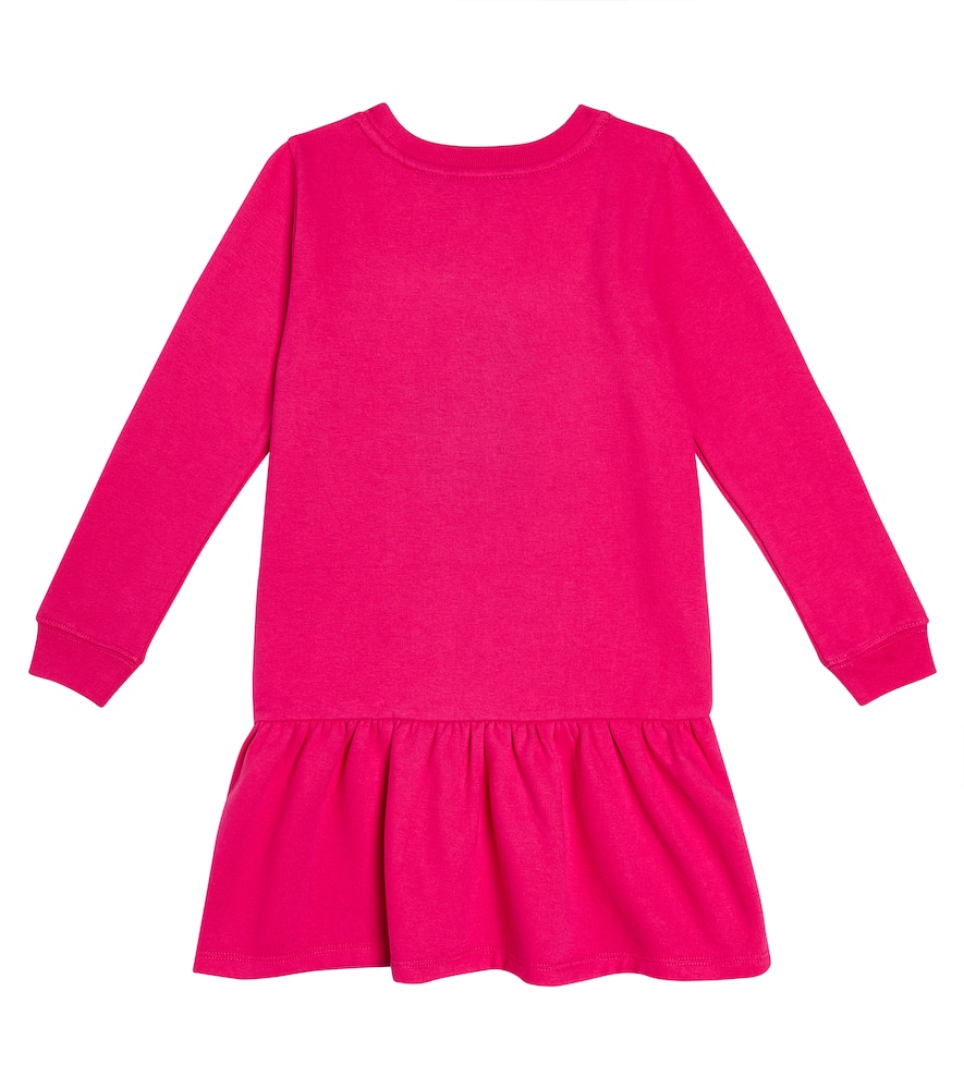 Polo Ralph Lauren Kids Logo embroidered cotton-blend dress