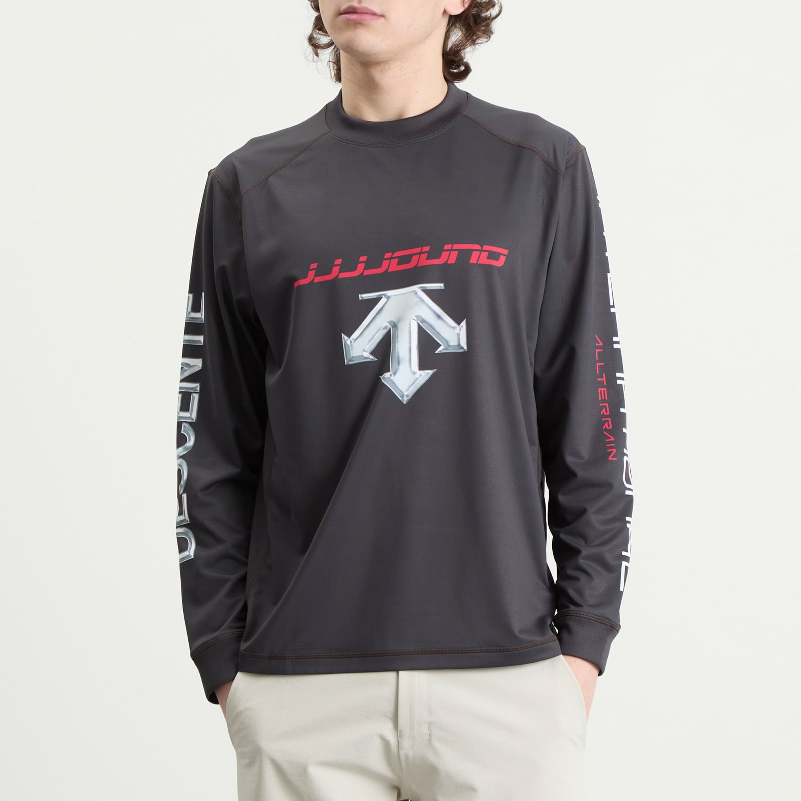 Men's Allterrain x JJJJound Warm Up Long Sleeve in Charcoal