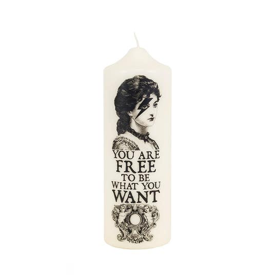 Coreterno You Are Free Visionary Artistic Candle — Candle