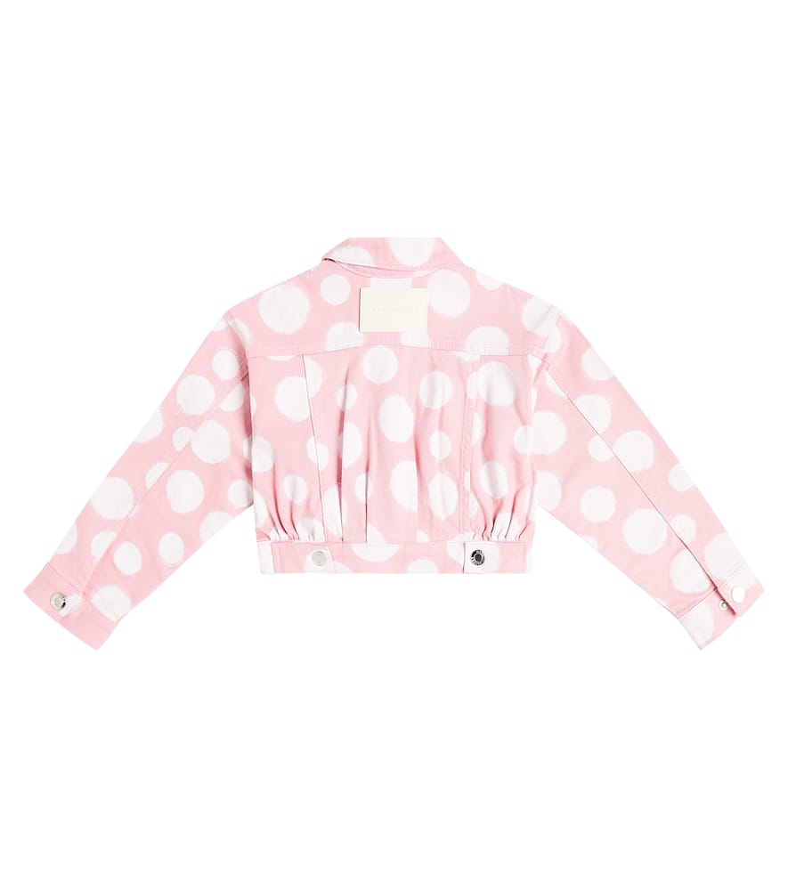 Marc Jacobs Kids Polka-dot denim jacket