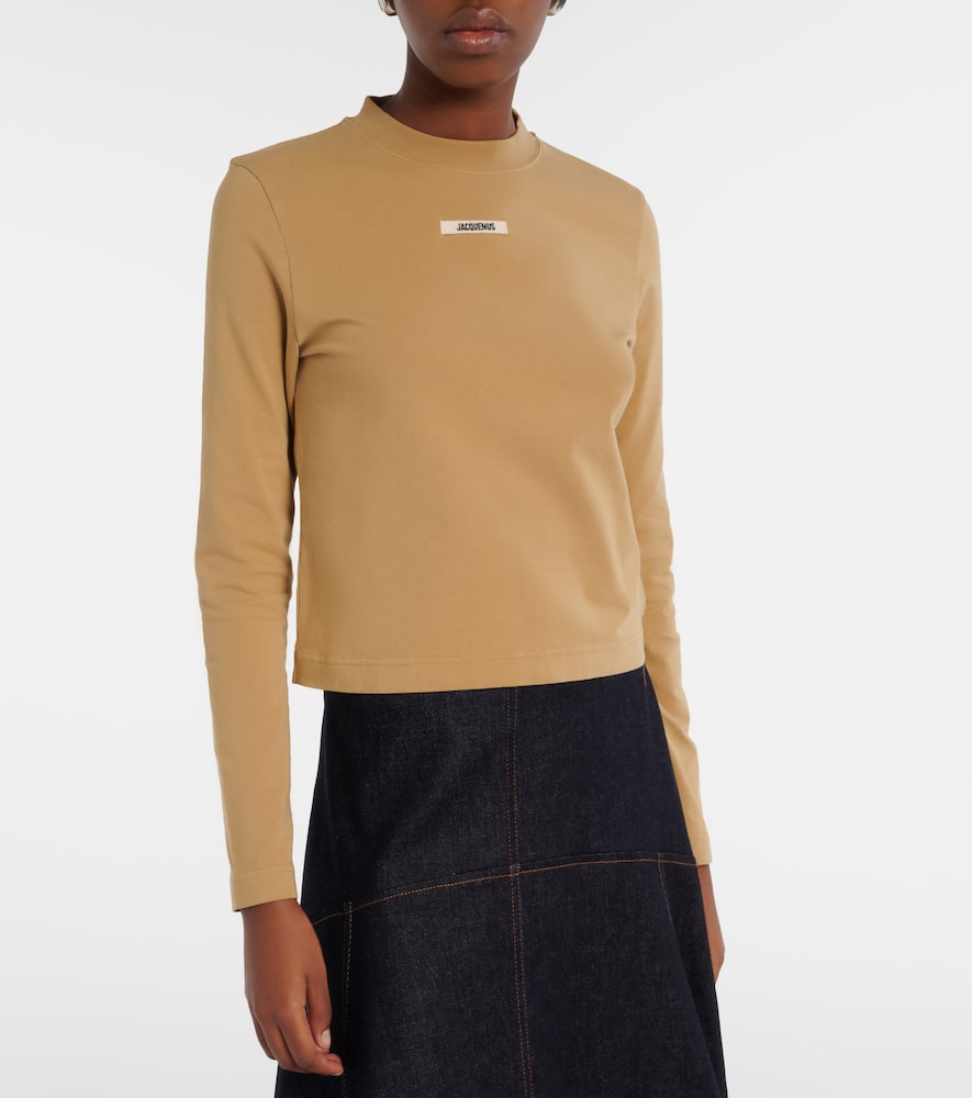 Gros Grain cotton-blend T-shirt