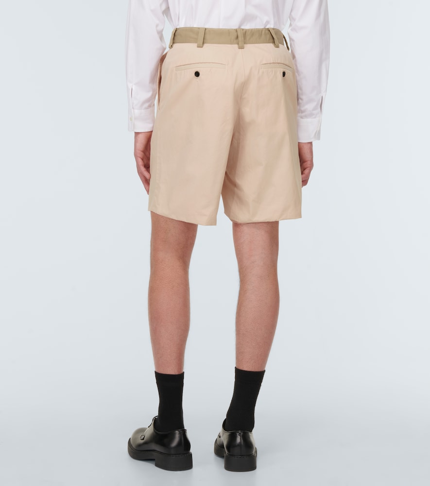 Sacai Cotton chino shorts