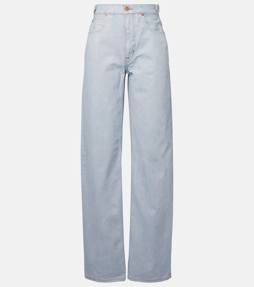 Cassie mid-rise wide-leg jeans
