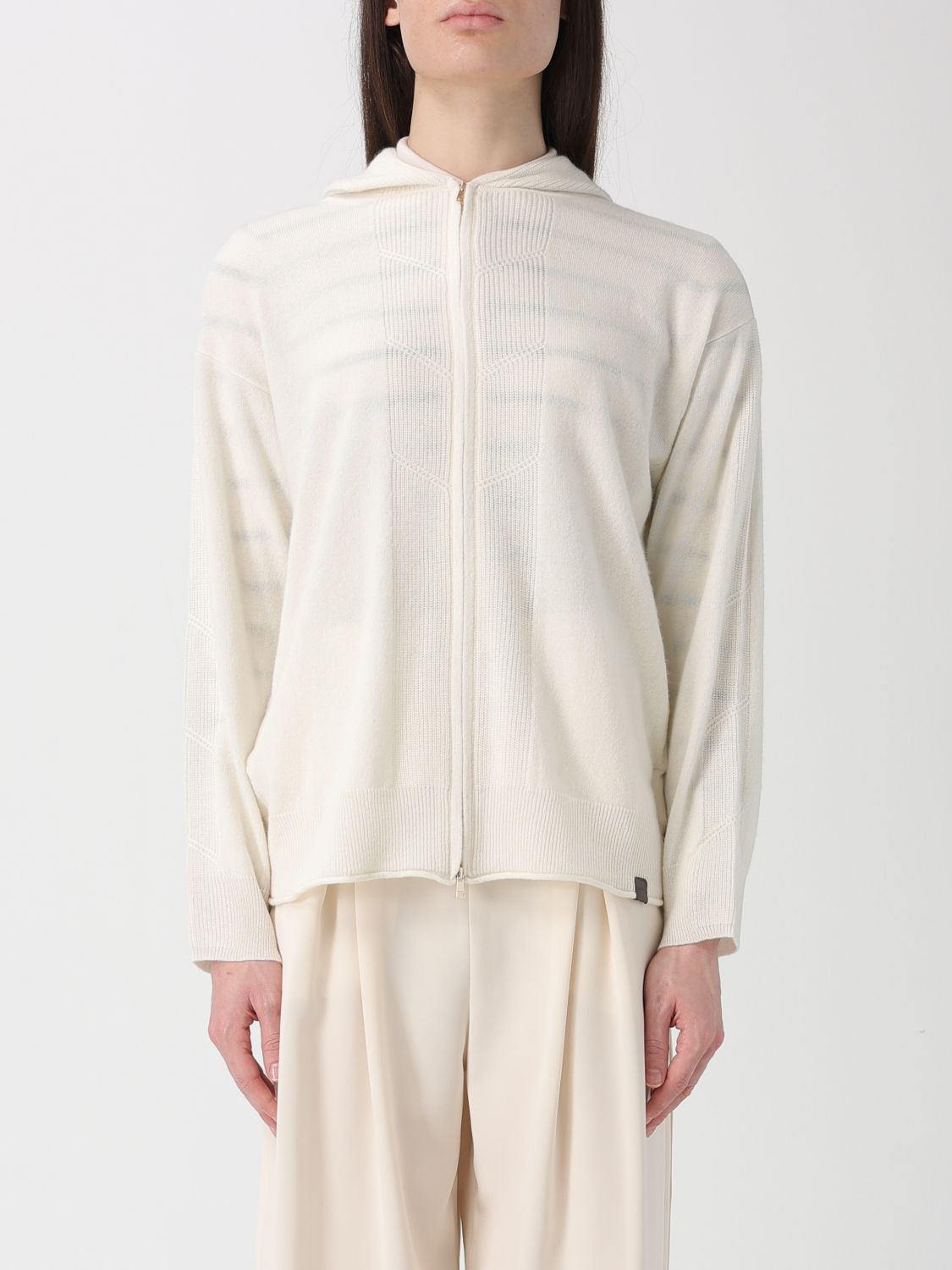 Cardigan Woman color White