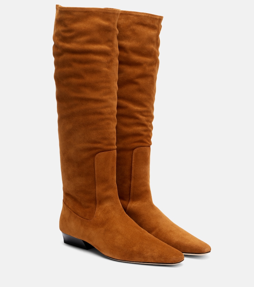 Wally suede knee-high boots