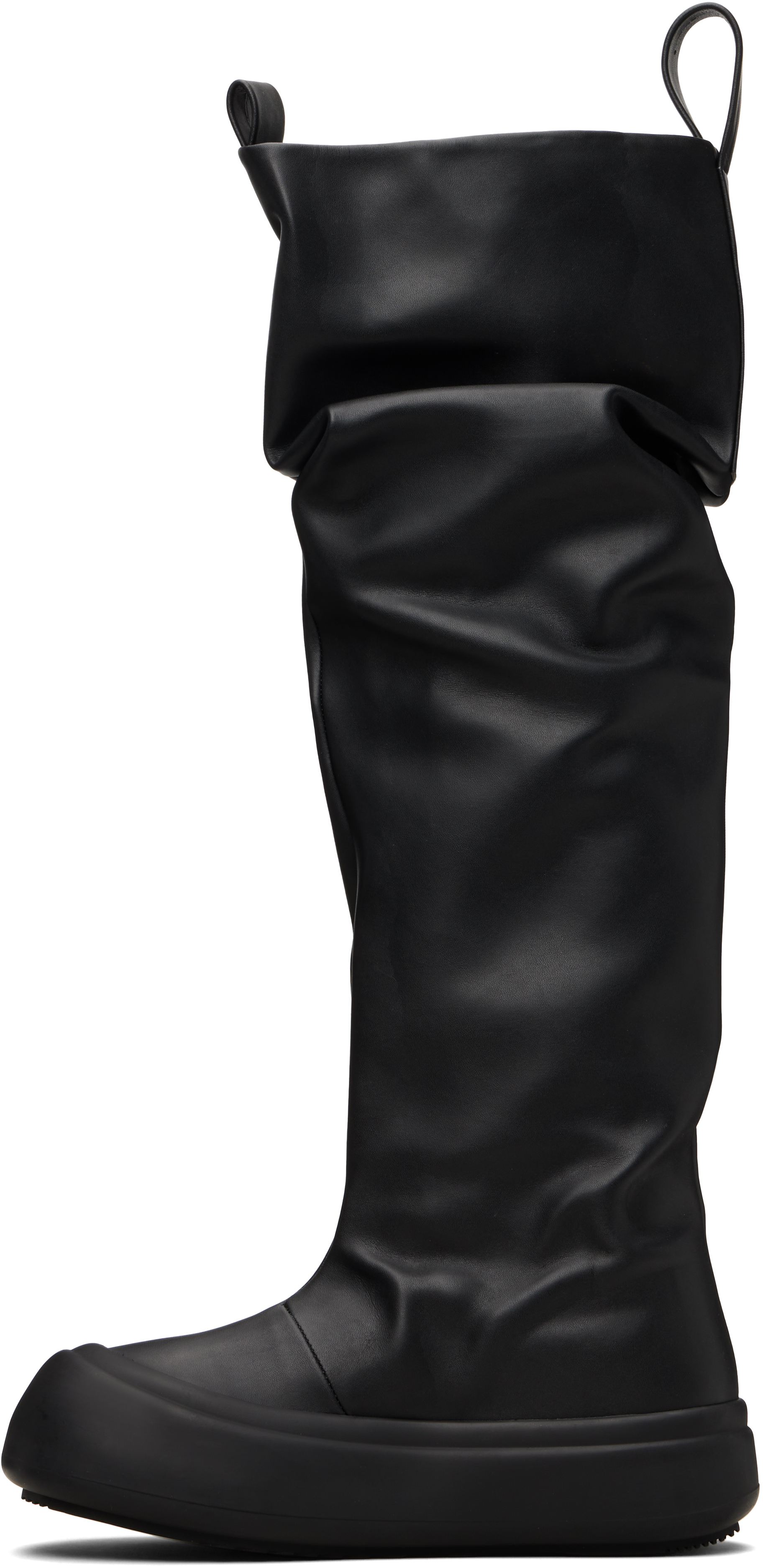 Black Fisherman Tall Boots