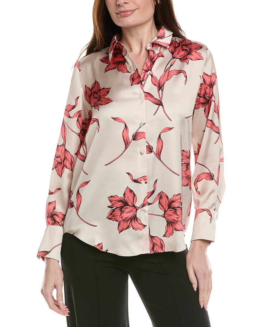 Woven Flowy Satin Top