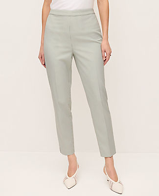 Ann Taylor The Natalie Pant in Houndstooth — Curvy Fit