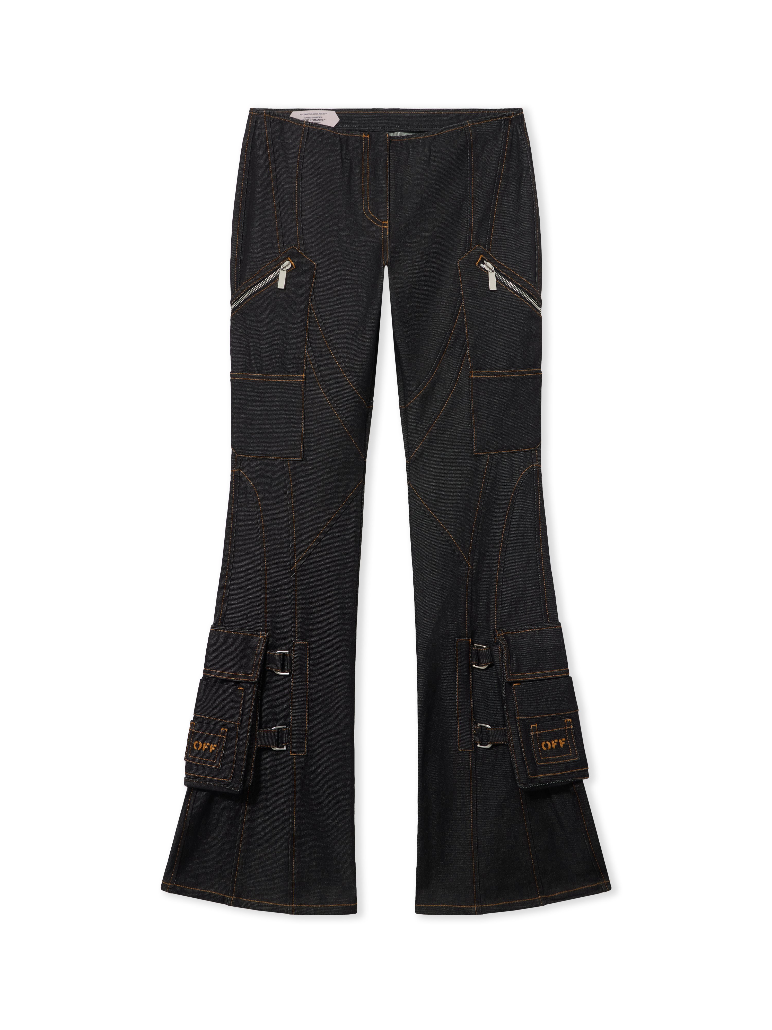 Den Pkt Belt Flare Pants