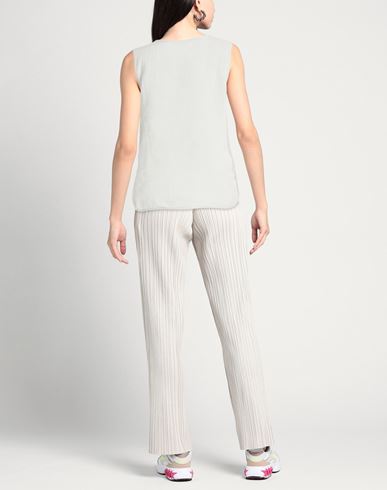 Woman Top Grey Size S Linen, Polyamide, Polyester