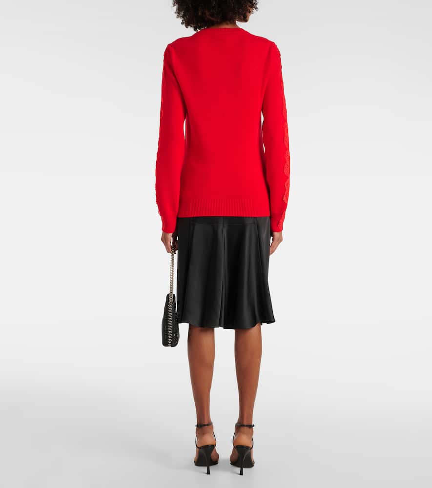 Stella McCartney Draped wool maxi dress