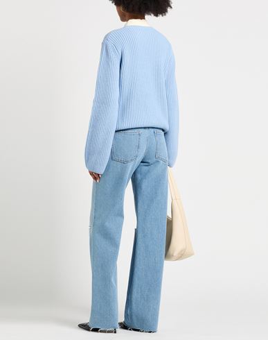 Woman Jeans Blue Size M Cotton