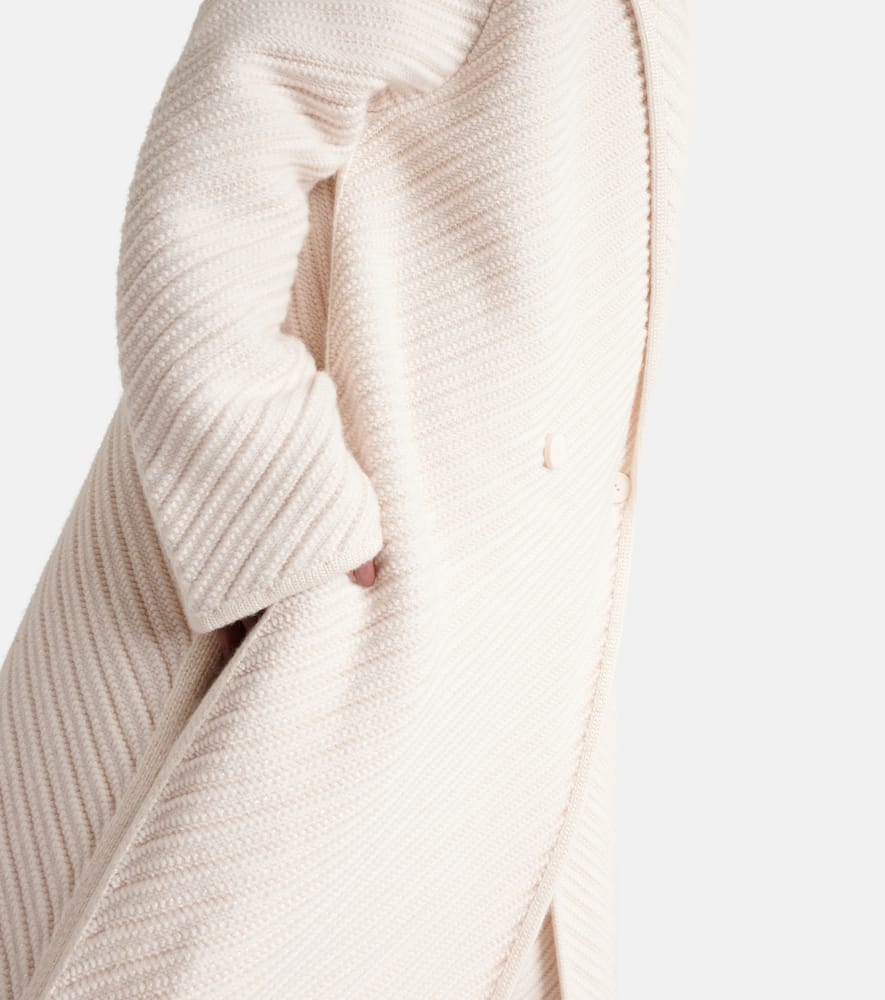 Joseph Ribbed-knit wool-blend coat