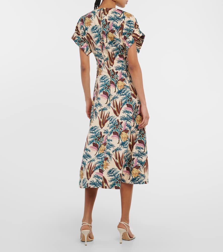 Ulla Johnson Devon cotton poplin midi dress