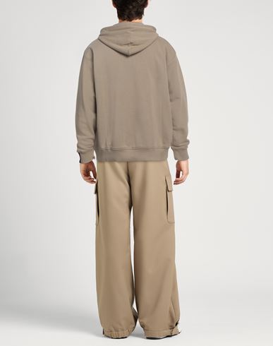 Man Sweatshirt Beige Size XS Cotton, Polyester