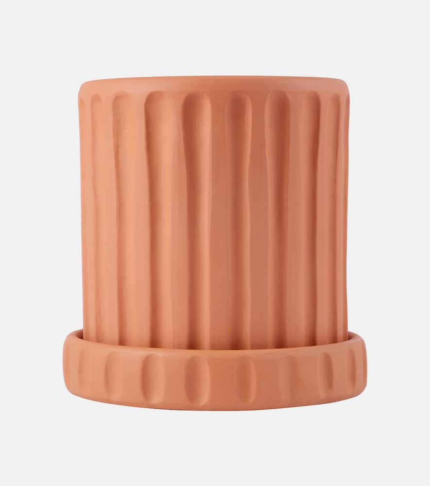 Magna Graecia Dorico terracotta vase by Antonio Aricò