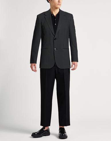 Man Blazer Charcoal Size 36 Virgin Wool