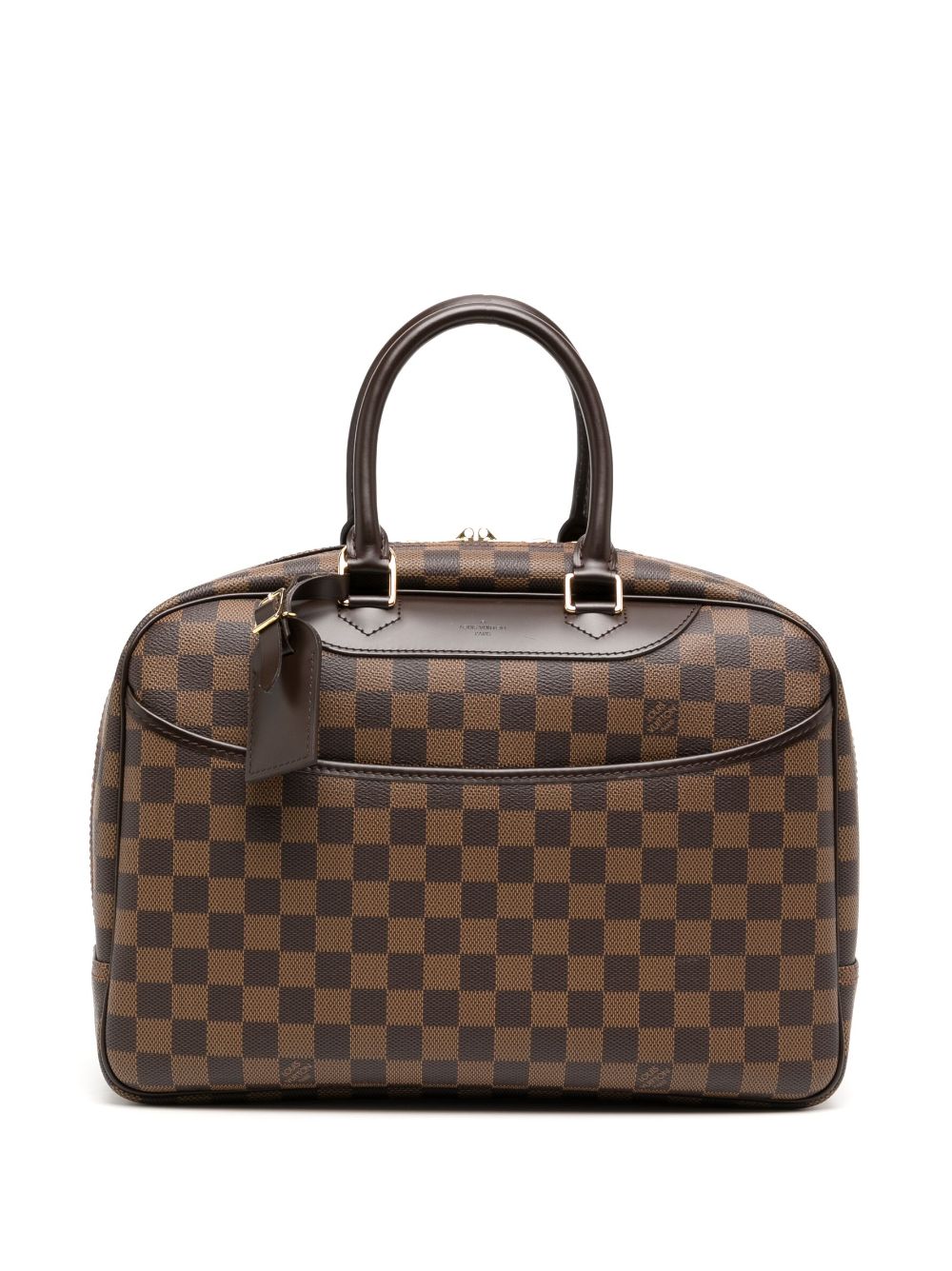 2008 pre-owned Deauville top-handle bag - Brown
