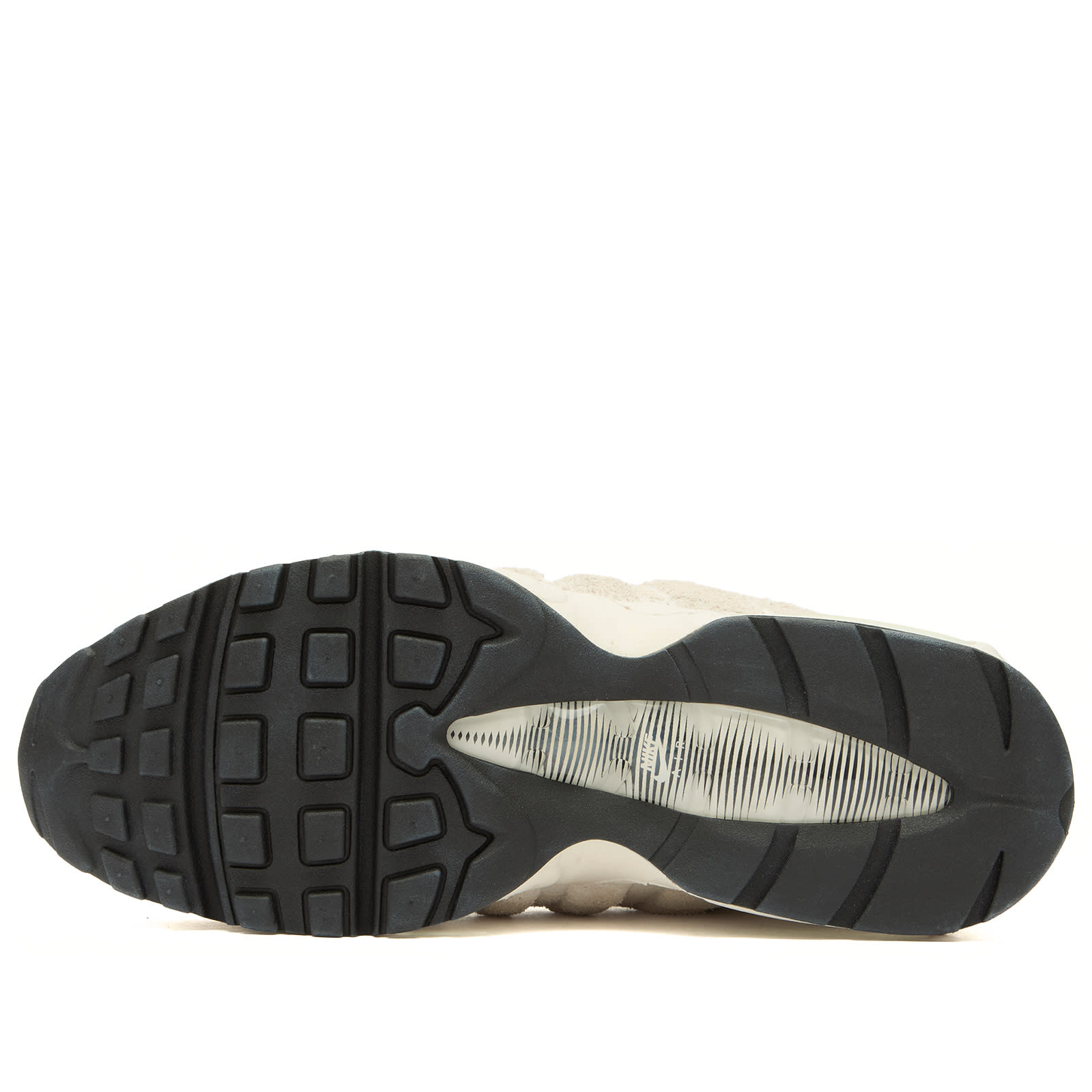 Men's Air Max 95 Zip SP Sneaker in Phantom/Black. Lt Crimson/Smoke Grey