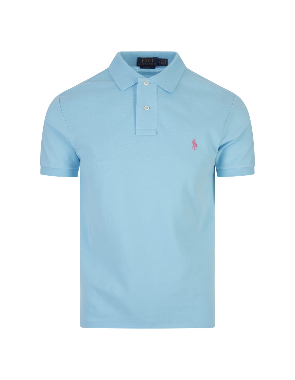 Embroidered logo polo shirt