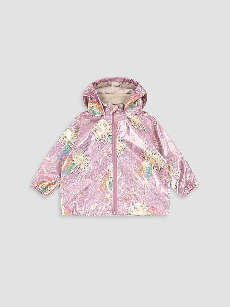Baby Girl's, Little Girl's & Girl's Calina Rain Jacket - Born To Sparkle
