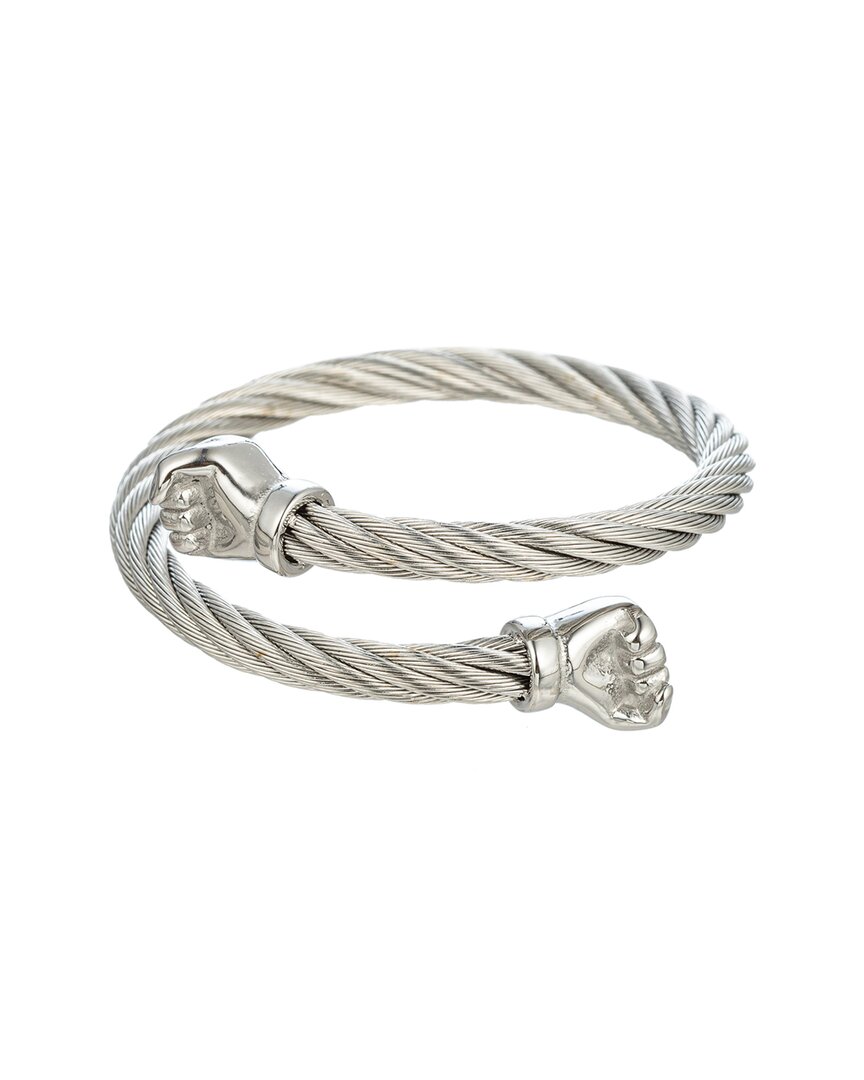 The Bold Collection Titanium Fist Bump Bracelet