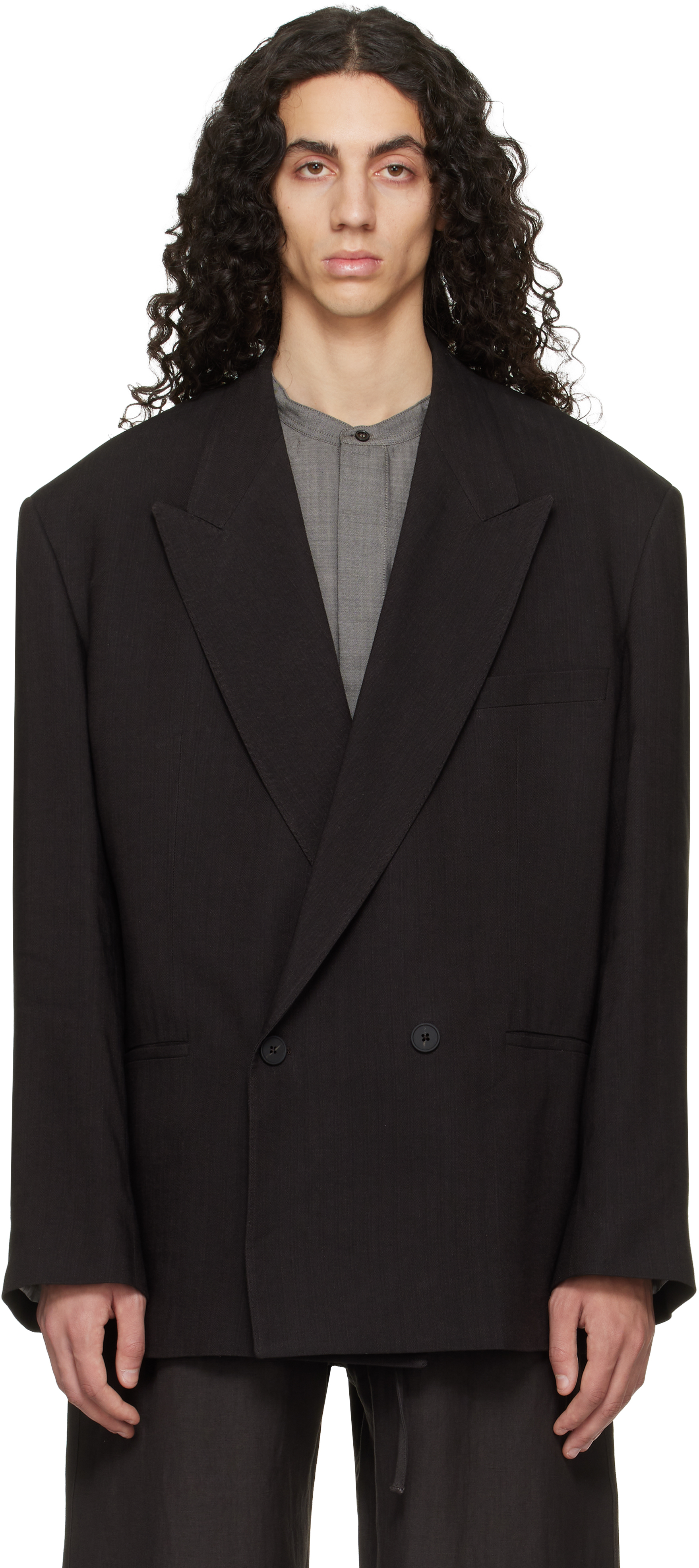 Brown Daburu Blazer