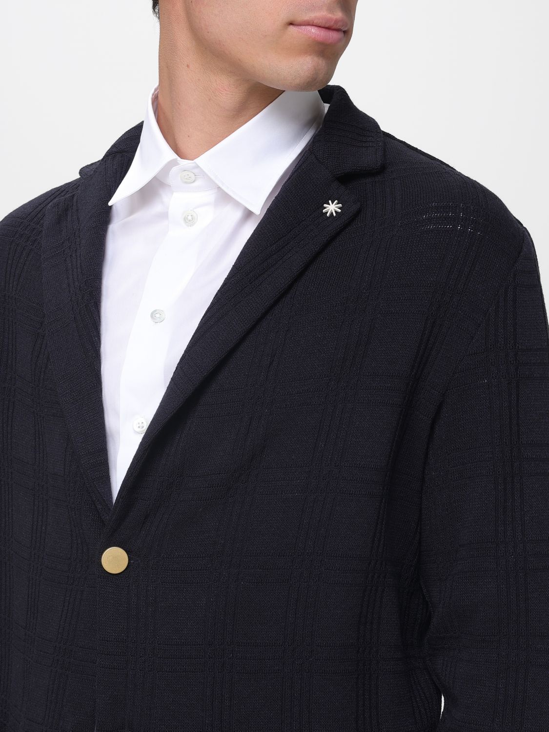 Jacket Men color Blue