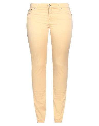 Jacob Cohёn Woman Pants Yellow Size 33 Cotton, Elastane