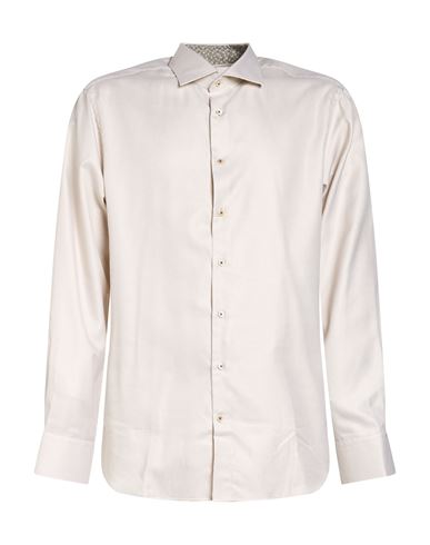 Stenströms Man Shirt Khaki Size 15 ¾ Cotton