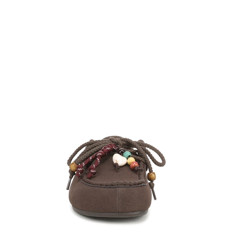 Women's Cairo Mule Shoes (Chocolate Faux Suede)