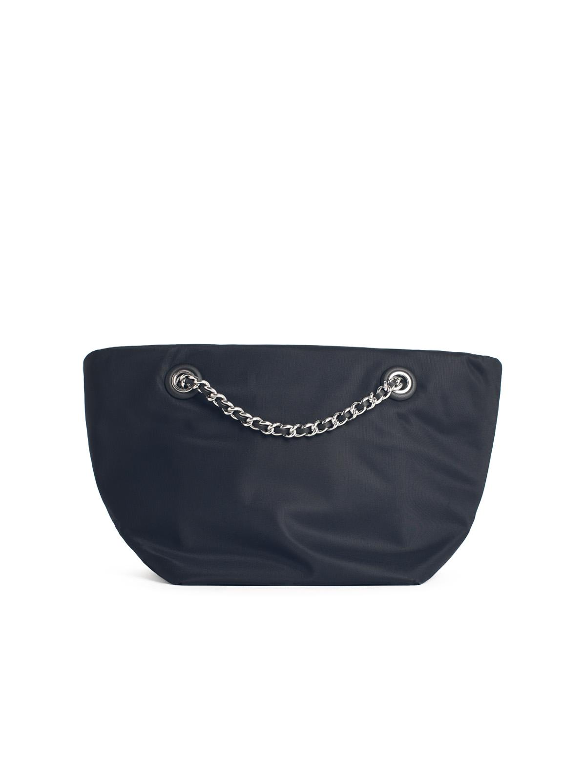 Tory Burch 'Shopping Ella' Mini Bag With Black Nylon Chain
