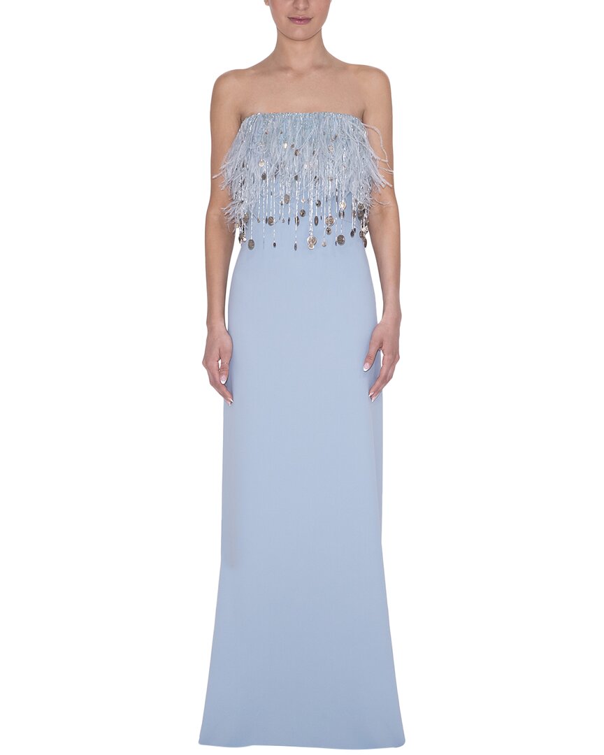Reem Acra Classic Crepe Gown