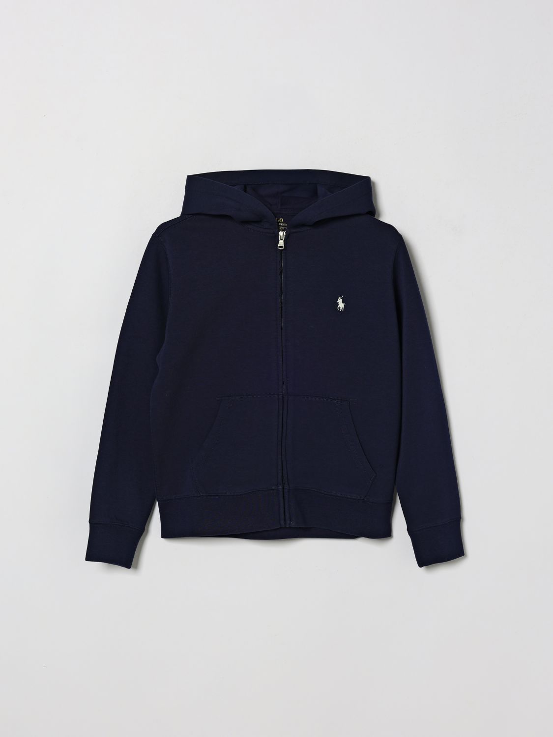 Boy's Cotton-Blend Zip-Up Hoodie Sweatshirt