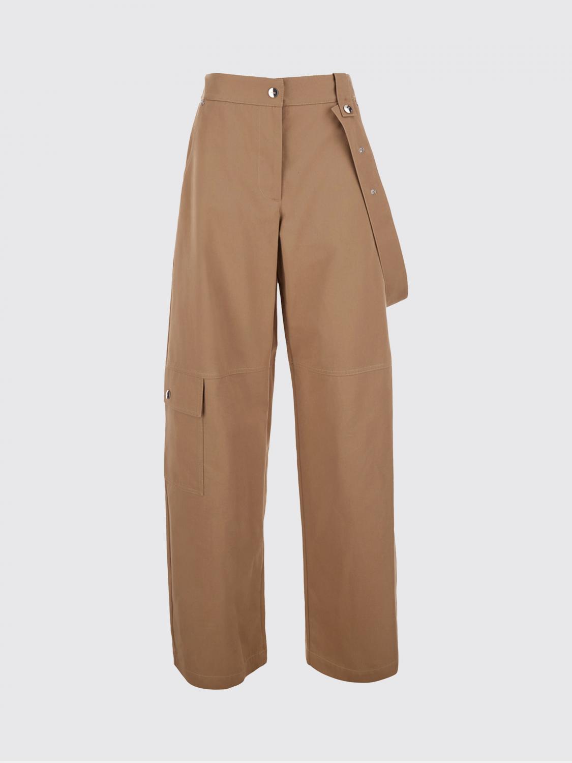 Pants Woman color Beige