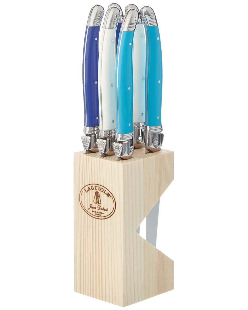 Laguiole Set of 6 Steak Knives in Block
