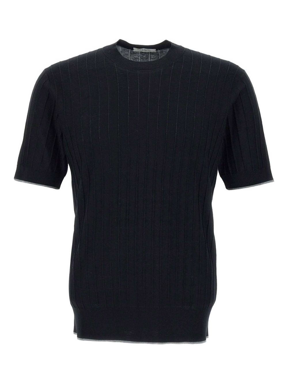 Silk-blend T-shirt - Brown
