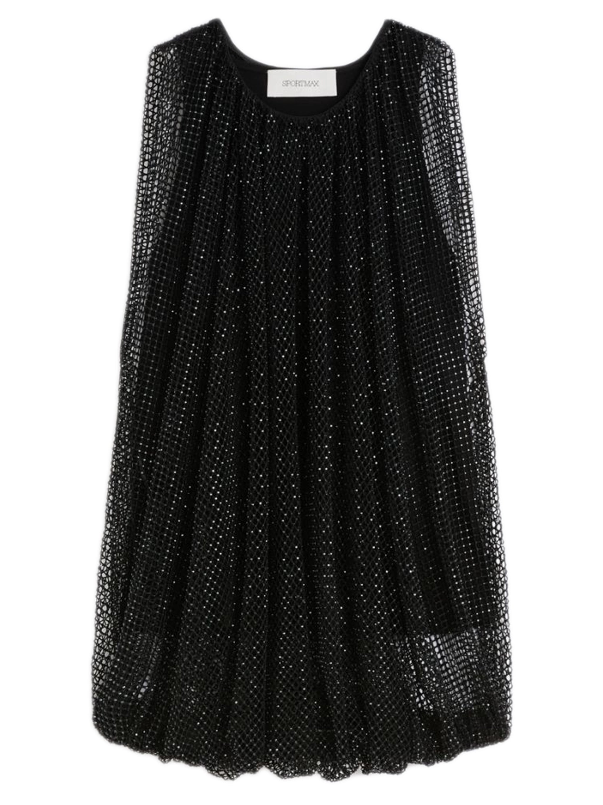 Soft Tank Top with Rounded Neckline and Bubble Hem