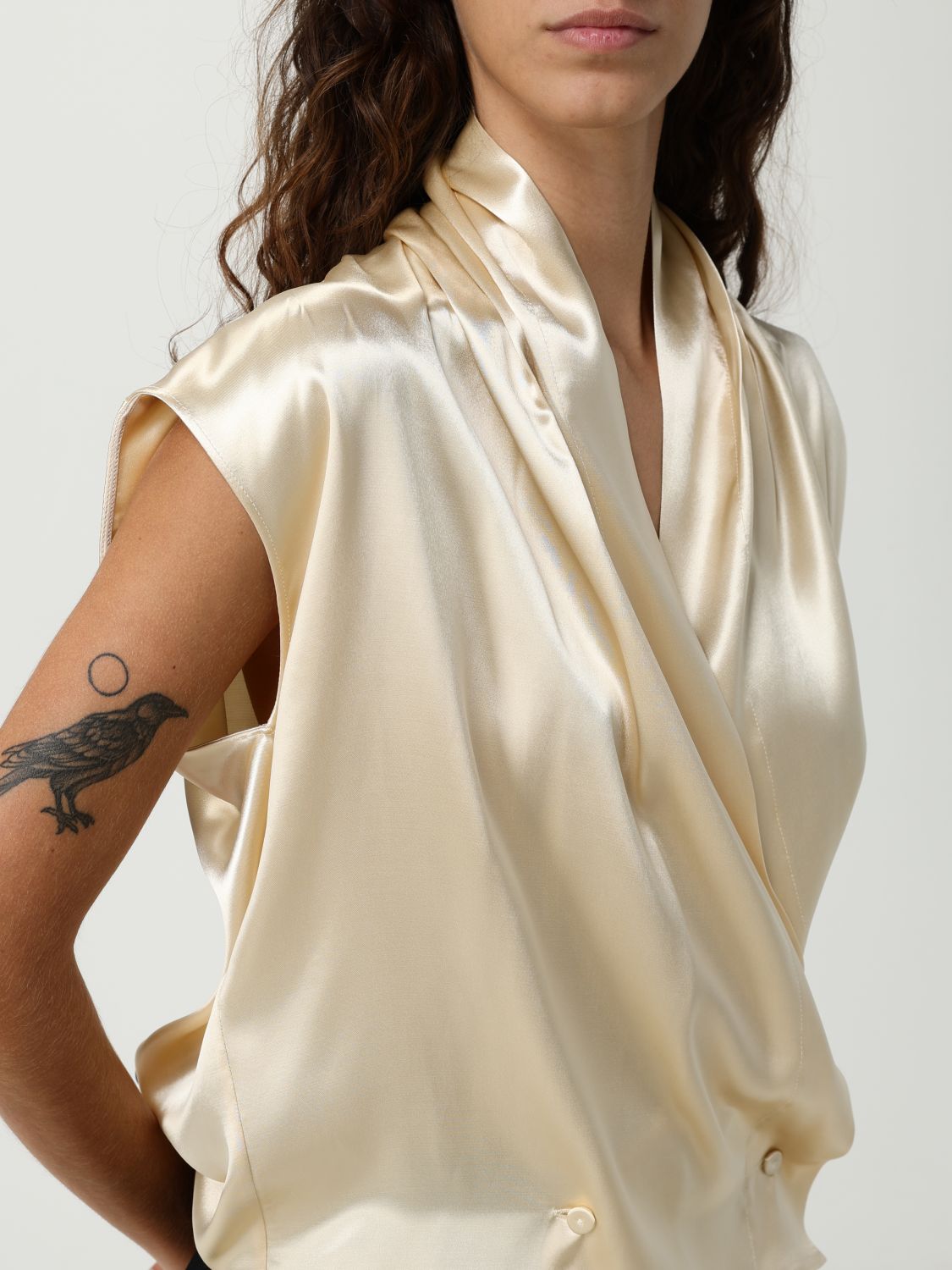 Top Woman color Ivory