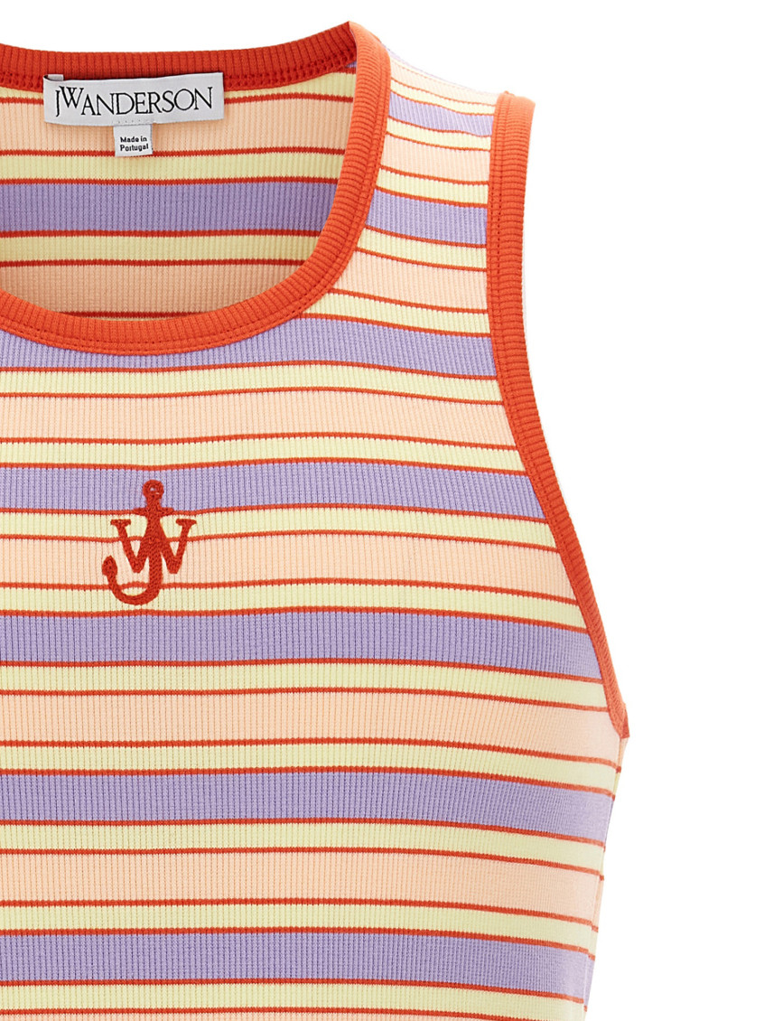 Striped vest - Pink